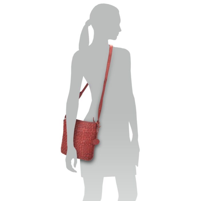 dámská červená kabelka