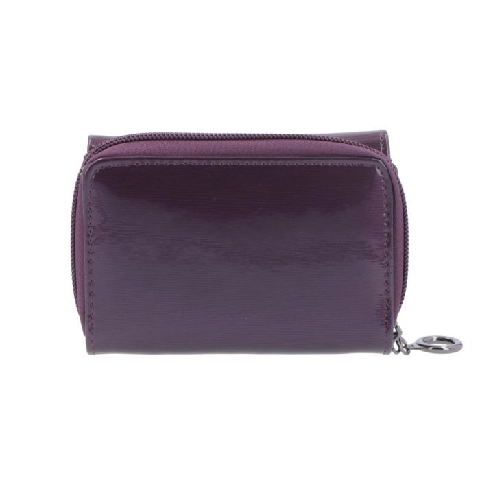 Kožená peňaženka fialová