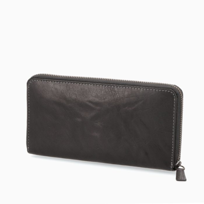 Kožená peňaženka Poyem čierna