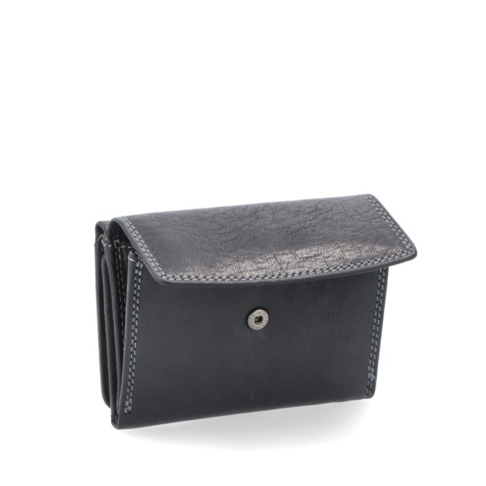 Kožená peňaženka Poyem čierna