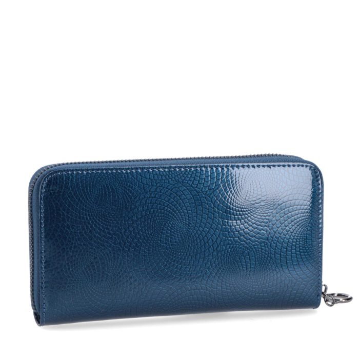 Kožená peňaženka Carmelo modrá