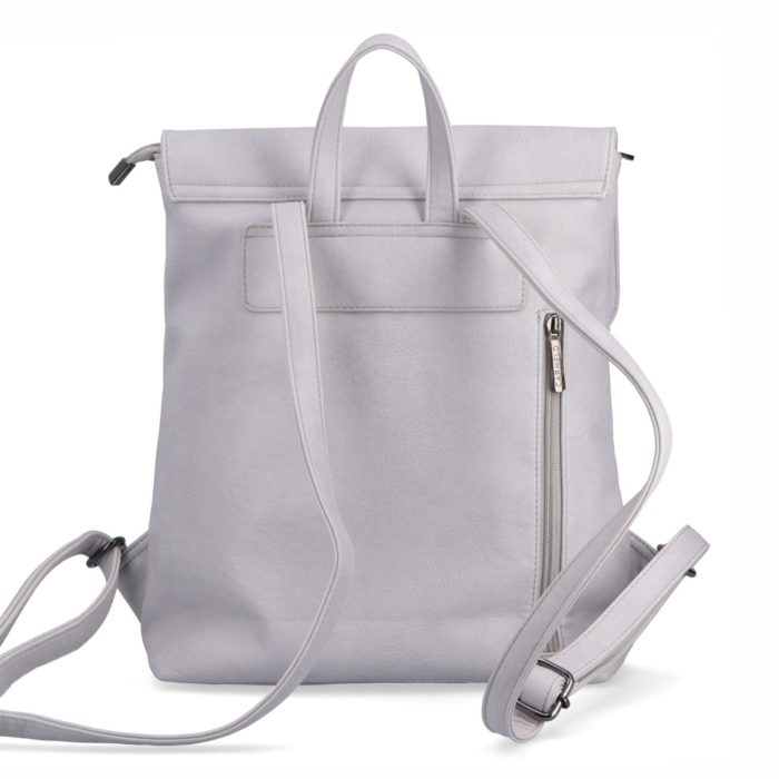 Elegantný batoh Carmelo svetlo sivá