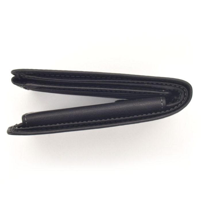 Kožená peňaženka čierna