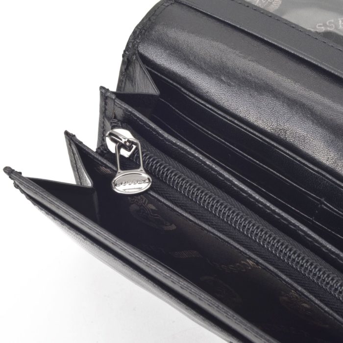 Kožená peňaženka Cosset čierna