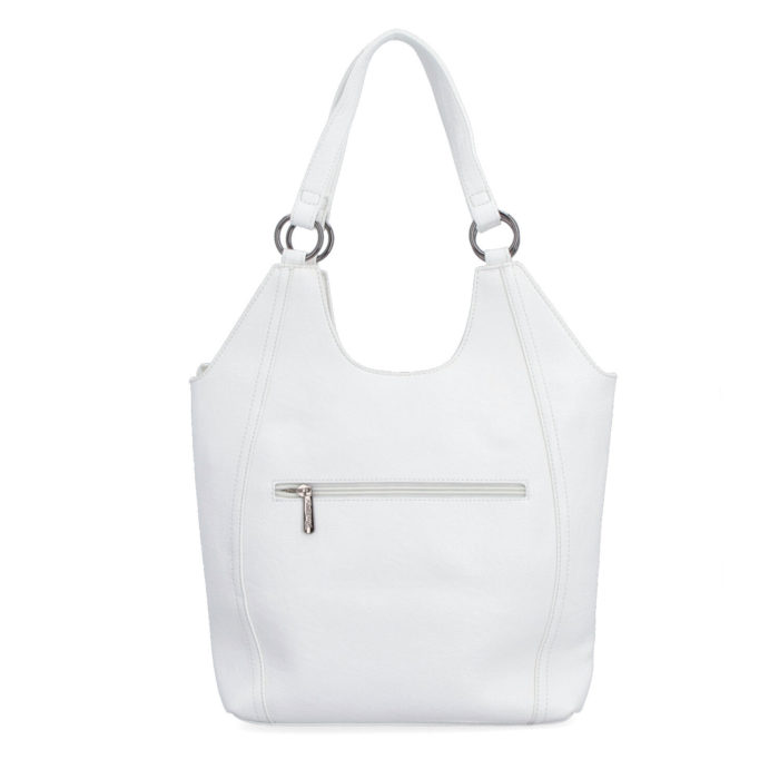 Dizajnová kabelka Tangerin biela