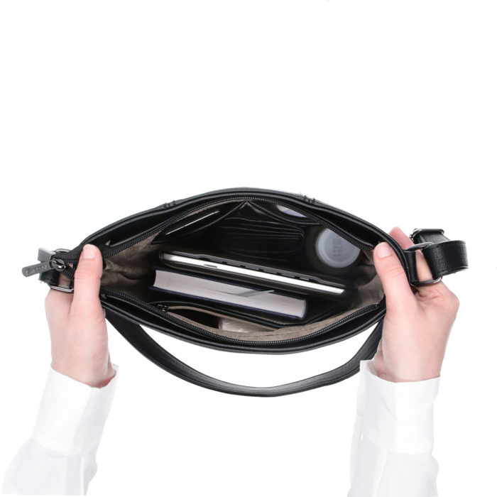 Dizajnová kabelka Tangerin čierna – 8004 C