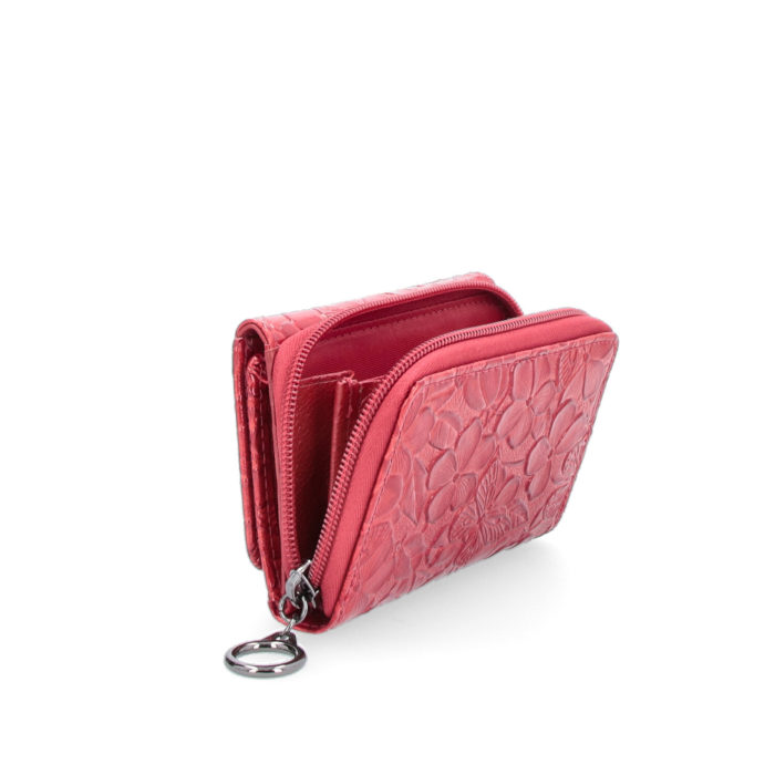 Kožená peňaženka Carmelo červená