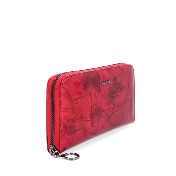 Kožená peňaženka Carmelo červená – 2111 M CV