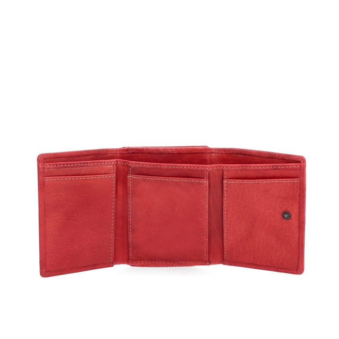 Kožená peňaženka Poyem červená