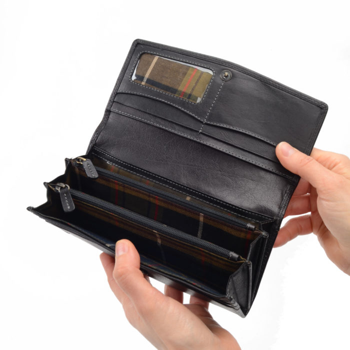 Kožená peňaženka Poyem čierna – 5215 Poyem C